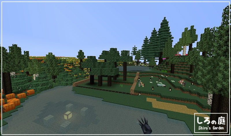 植林場の作り方 建築メモ しろの庭 しろがマインクラフトで遊ぶブログ